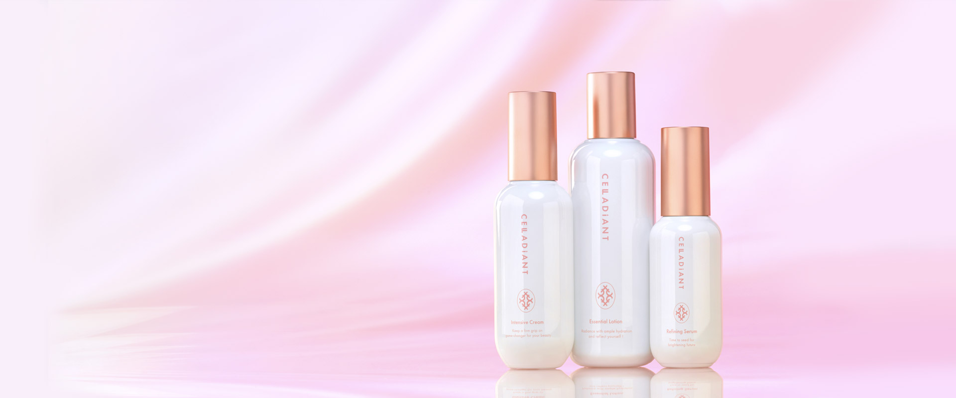 セラディアント誕⽣！美容クリニック処方の成分を肌の奥まで